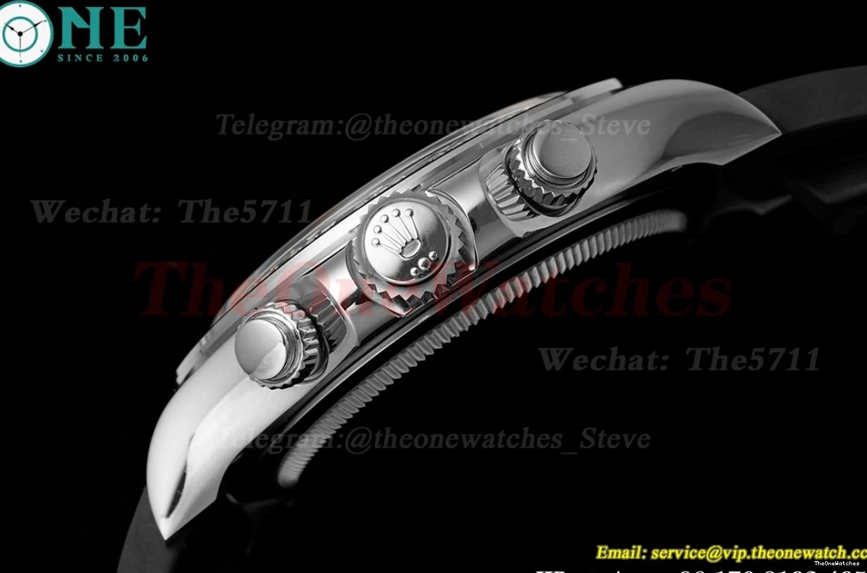 Grey Clean RU SH4131 Super SS 40mm Daytona Clone 126519 Dial 0329